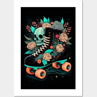 Memento Mori Roller Skate Posters and Art